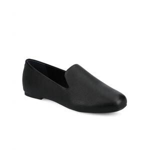 NEW BIRDIES women's starling leather loafers in black